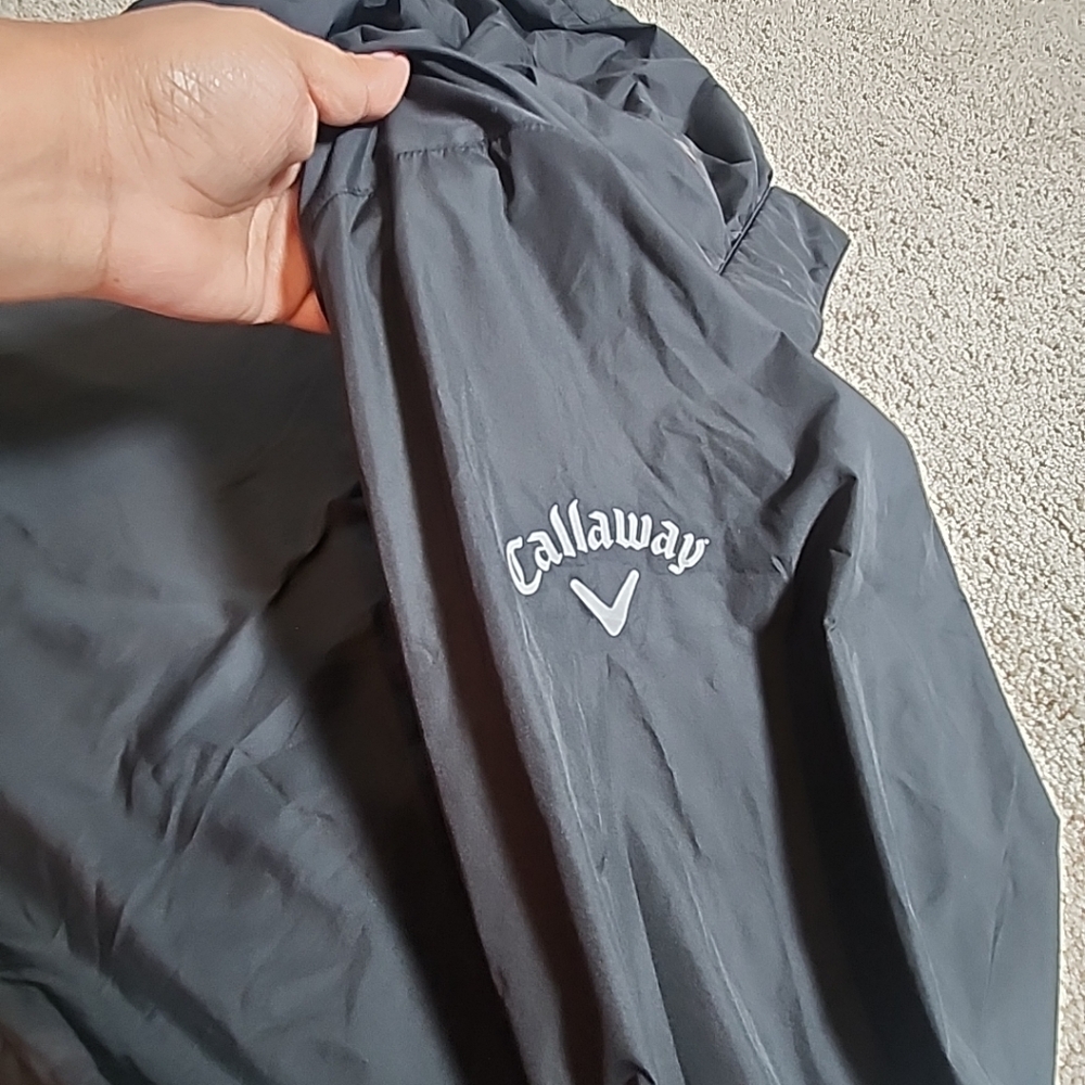 Callaway Golf Weather Series Lightweight Jacket Sz 2X Black - Picture 9 of 10